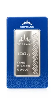 شمش سوپرانو 999.9 100 گرمی