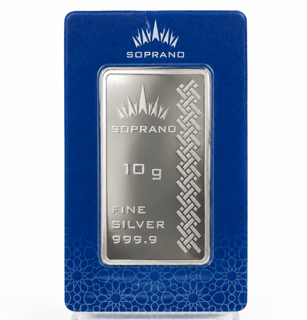 شمش سوپرانو 999.9 10 گرمی